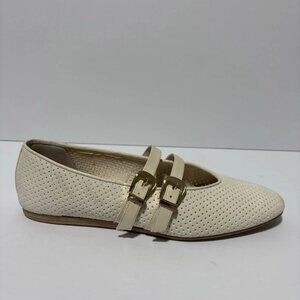 Dolce Vita Women’s Baylee Bone Mary Jane Flats, Size 9 M